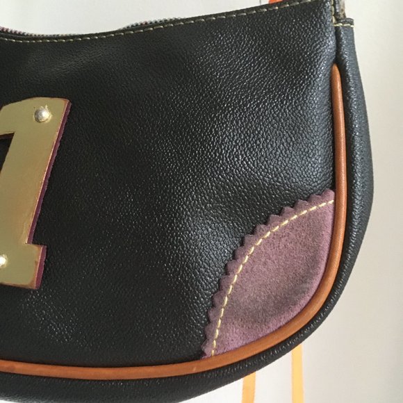 ADORABLE - Dooney and Bourke Small Bag ! Rainbow - Picture 4 of 9